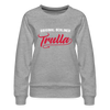Trulla - Frauen Premium Sweatshirt - Grau meliert