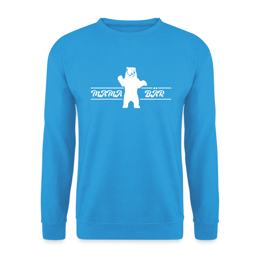 Mama Bär  - Unisex Pullover - Meeresblau