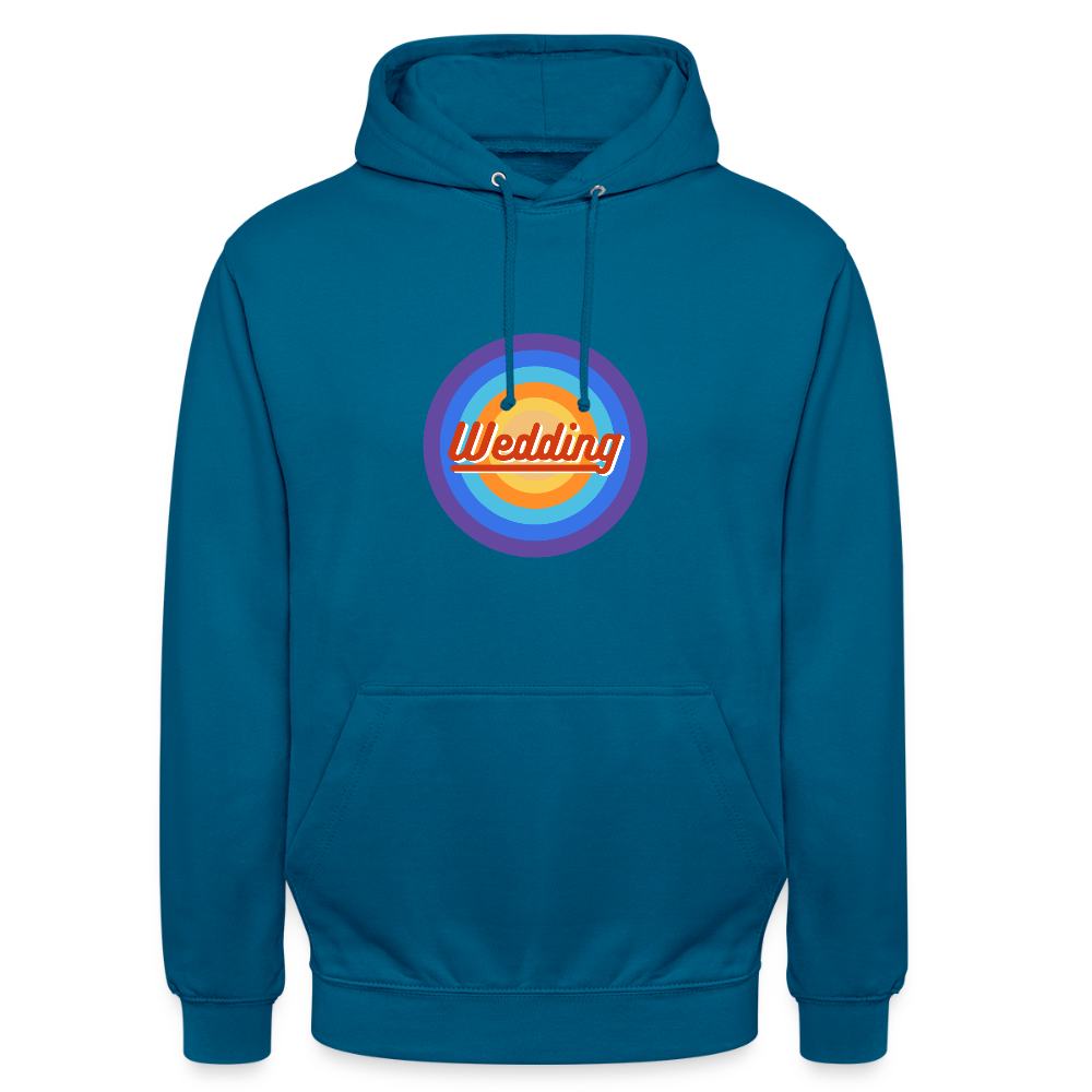 Wedding Retro - Unisex Hoodie - Tiefseeblau