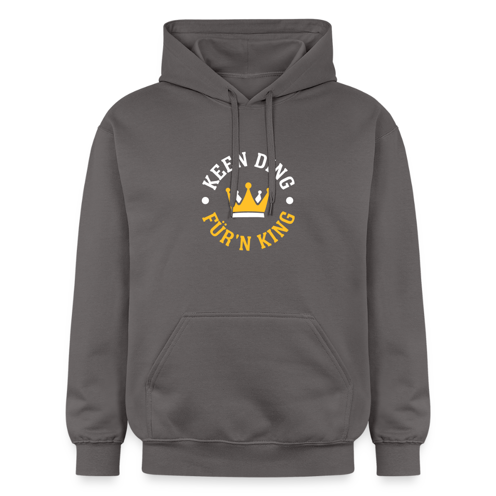 Keen Ding für'n King - Hoodie - Dunkelgrau