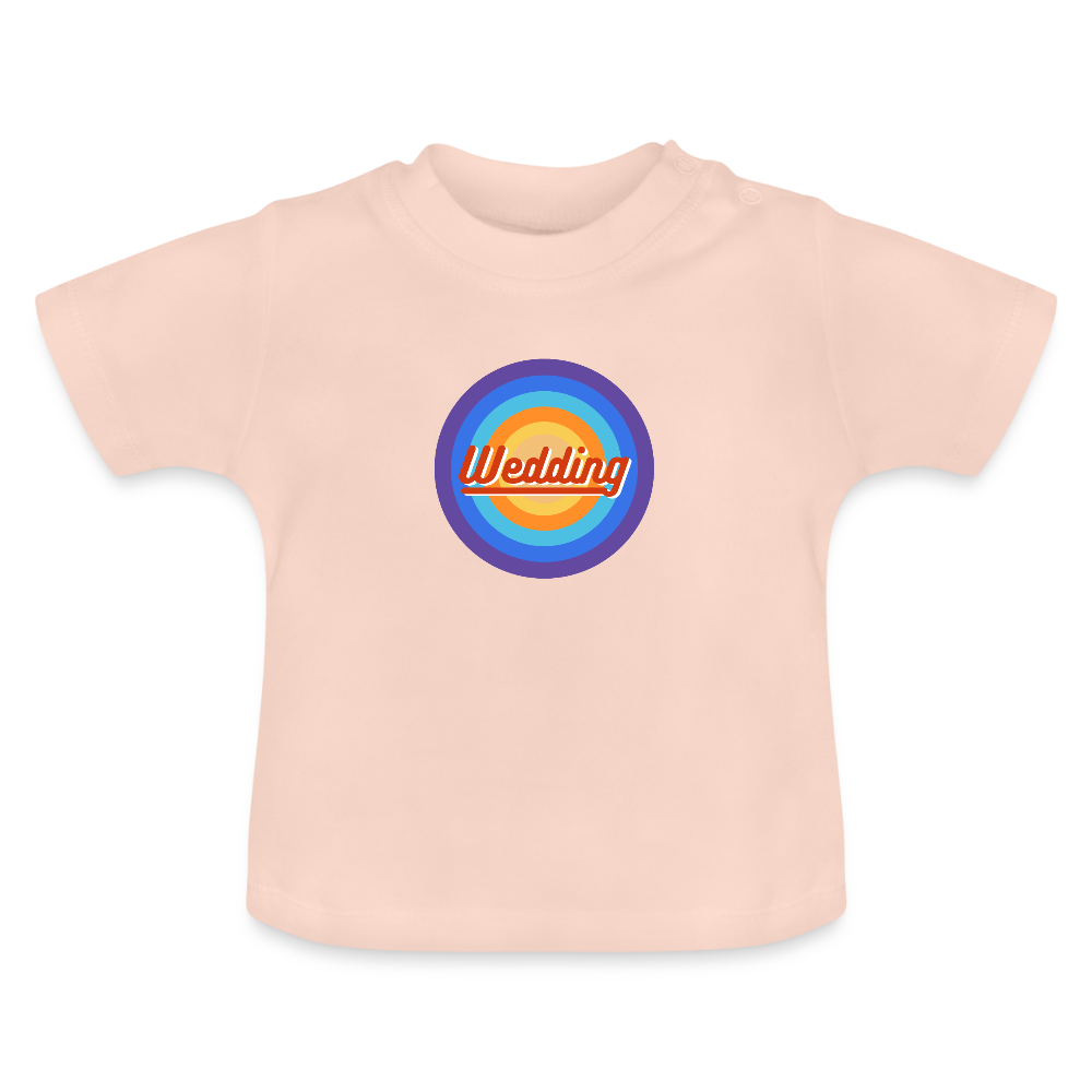 Wedding Retro - Baby T-Shirt - Kristallrosa