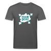 Faxen Dicke! - Unisex Bio T-Shirt - Anthrazit