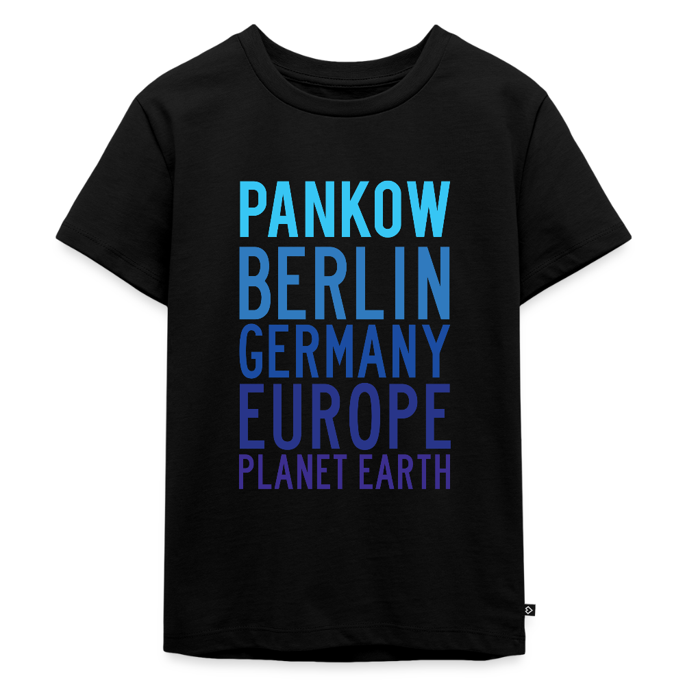 Pankow Planet Earth - Kinder Premium T-Shirt - Schwarz