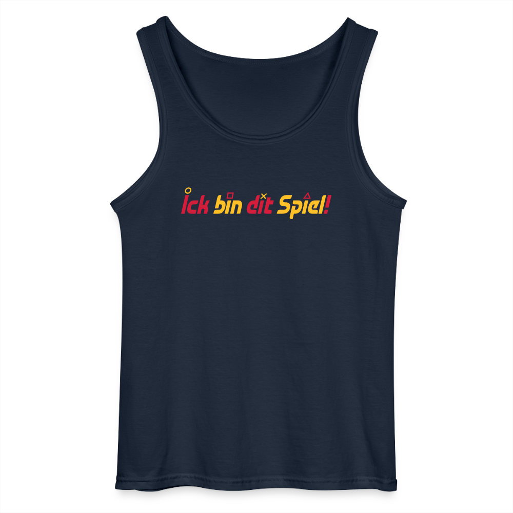 Ick bin dit Spiel! - Männer Tank Top - Navy