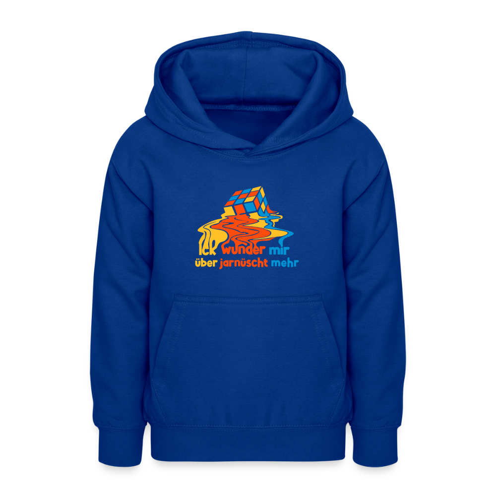 Ick Wunder Mir - Teenager Hoodie - Royalblau