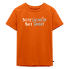Bitte lächeln! Hast Zähne! - Kinder Premium T-Shirt - Orange