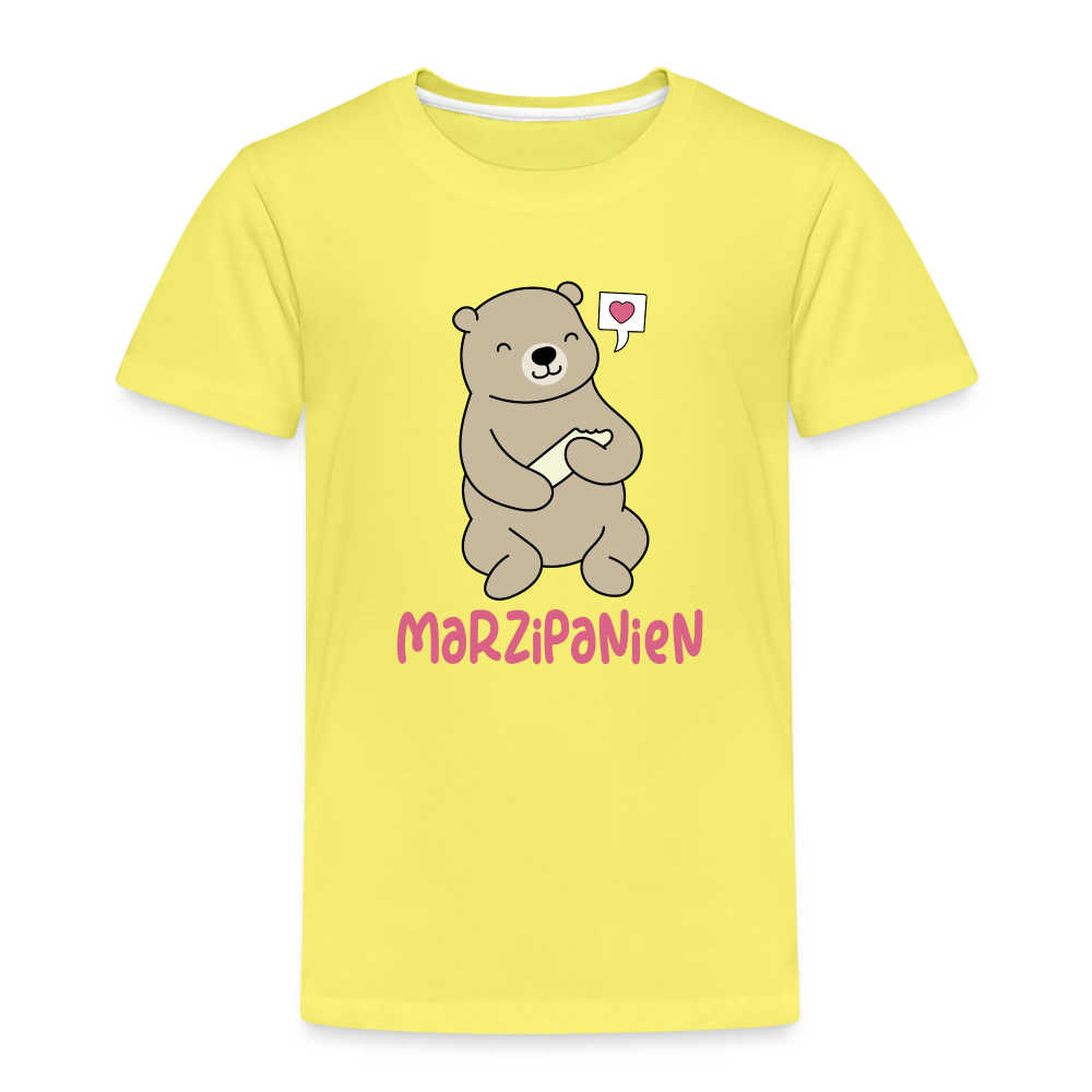 Marzipanien - Kinder Premium T-Shirt - Gelb