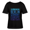 Schöneberg Planet Earth - Relaxed Rundhals Frauen Bio-T-Shirt - Schwarz