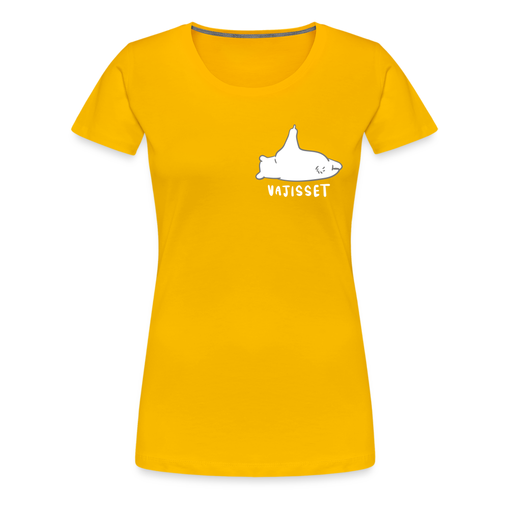 Vajisset - Frauen Premium T-Shirt - Sonnengelb