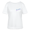 Juut - Relaxed Rundhals Frauen Bio-T-Shirt - Weiß