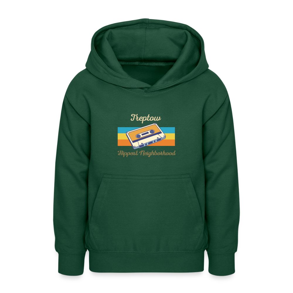 Treptow Hippest Neighborhood - Teenager Hoodie - Flaschengrün