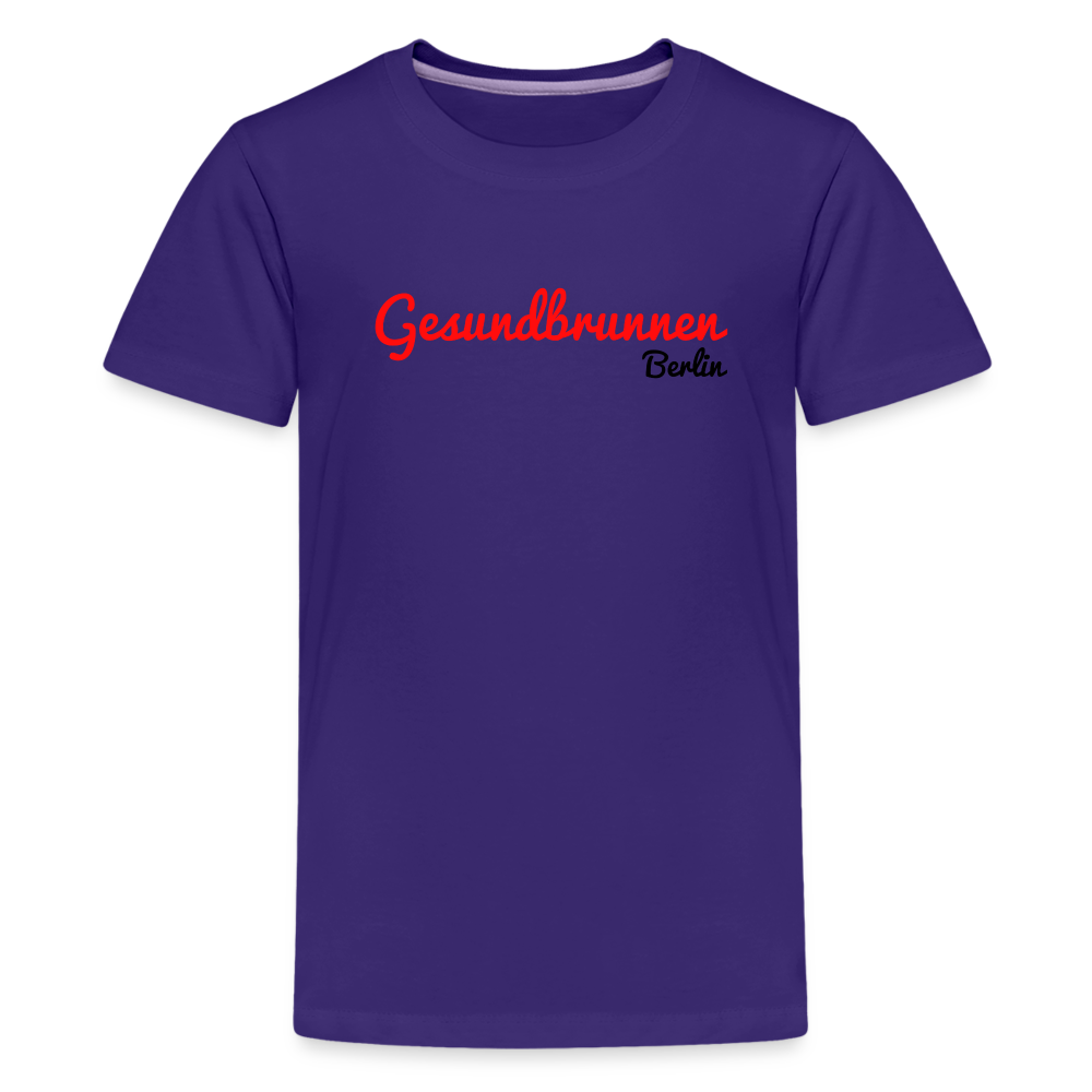 Gesundbrunnen Berlin - Teenager Premium T-Shirt - Lila