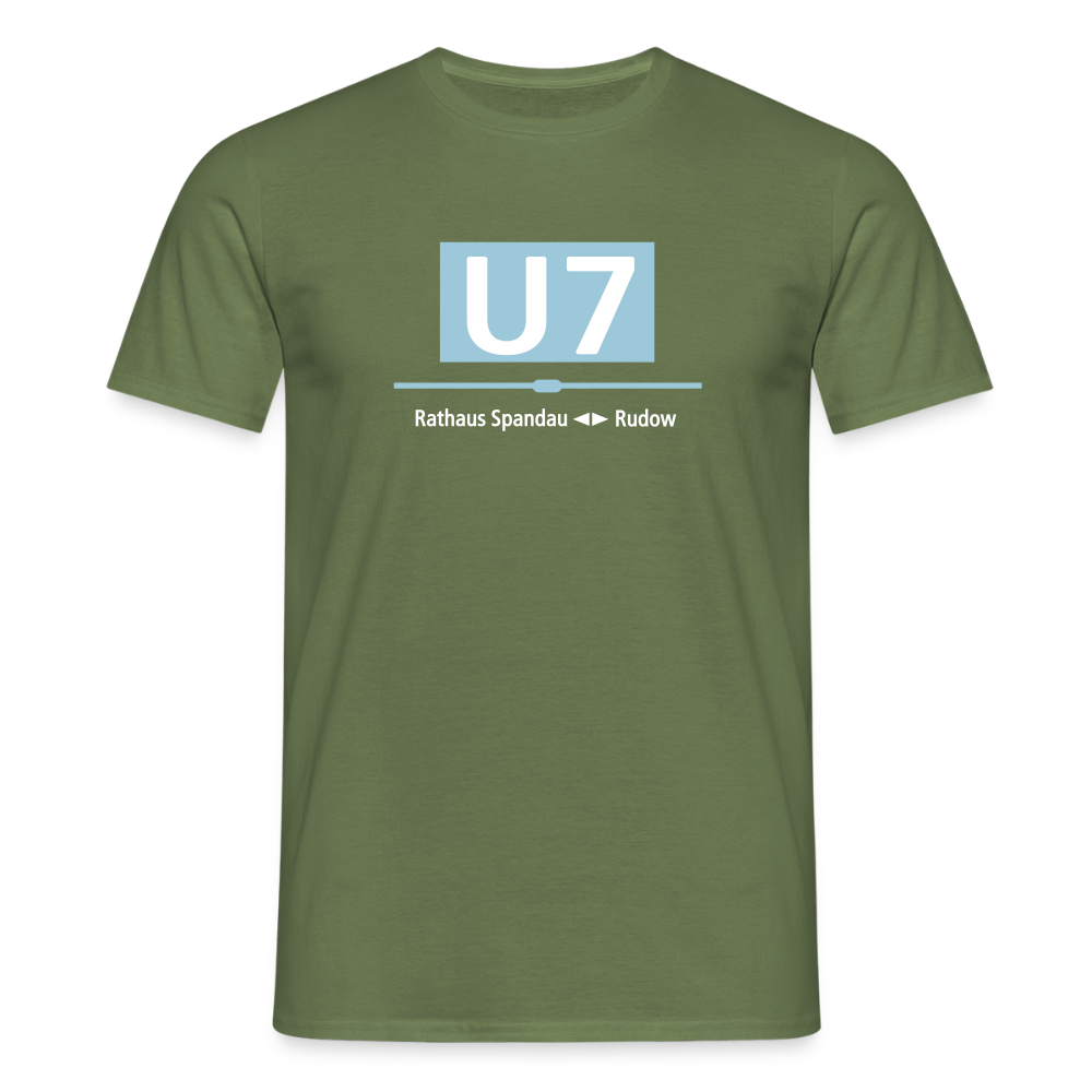 U7 - Männer Premium T-Shirt - Militärgrün