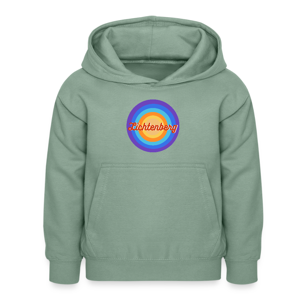 Lichtenberg Retro - Kinder Hoodie - Graugrün