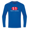 S1 - Männer Sport Langamshirt - Royalblau
