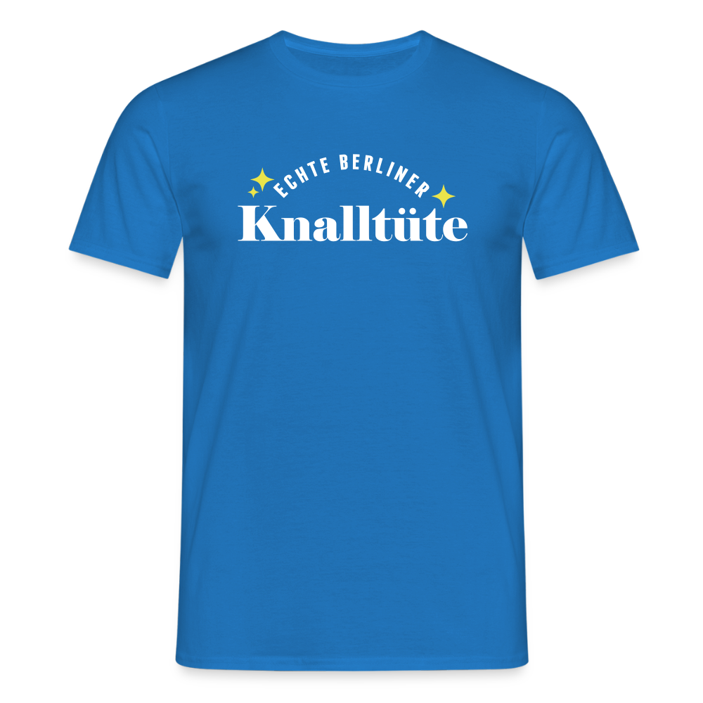 Knalltüte - Männer Premium T-Shirt - Royalblau