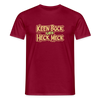 Keen Bock uff Heck Meck - Männer Premium T-Shirt - Ziegelrot