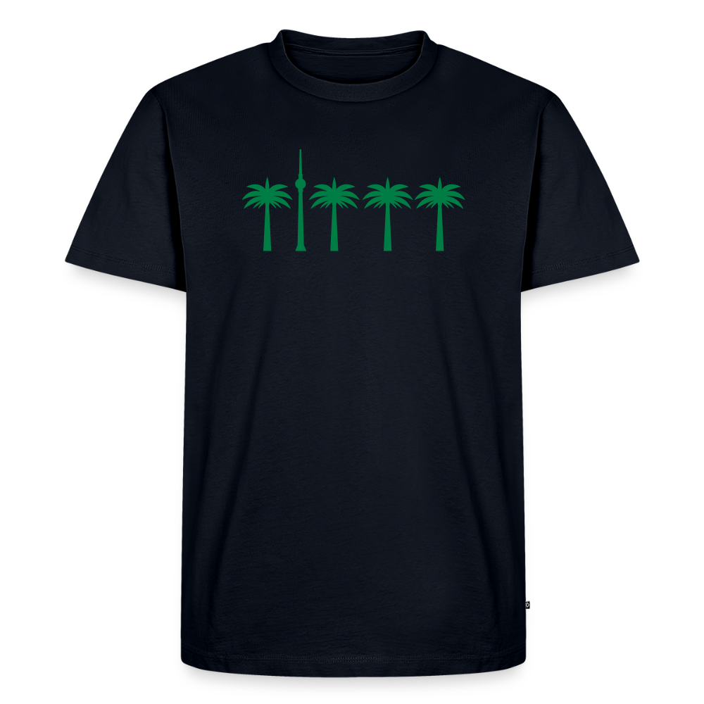 Berlin unter Palmen - Men’s Premium T-Shirt - Navy