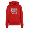Tinnitus in de Oogen? Ick seh' nur Pfeifen hier! - Frauen Premium Hoodie - Rot