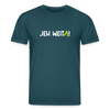 Jeh Weita! - Unisex Bio T-Shirt - Dunkles Petrol