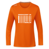 PRODUZIERT IN BERLIN - Frauen Sport Langarmshirt - Neonorange