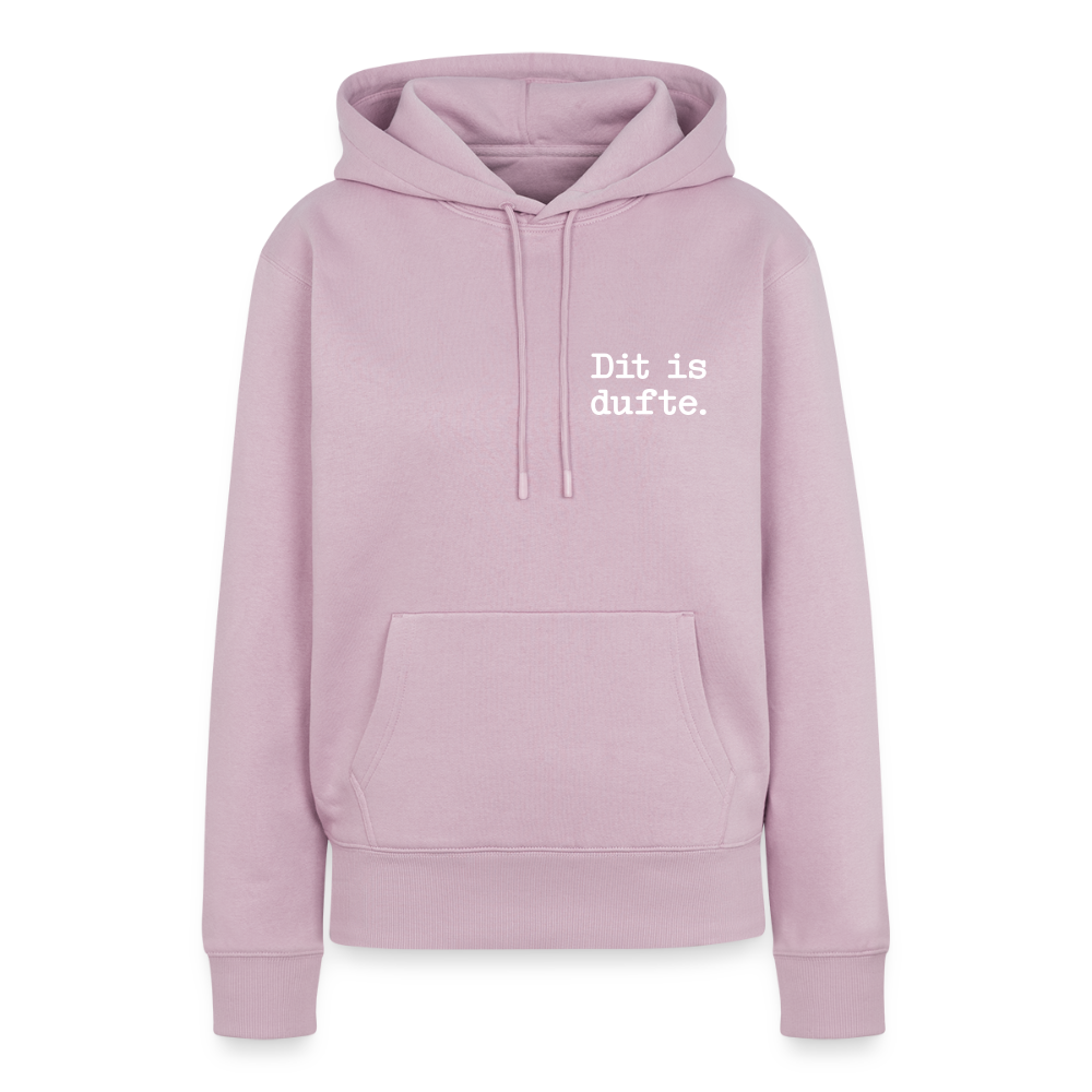 Dit is dufte - Frauen Premium Hoodie - Altrosa
