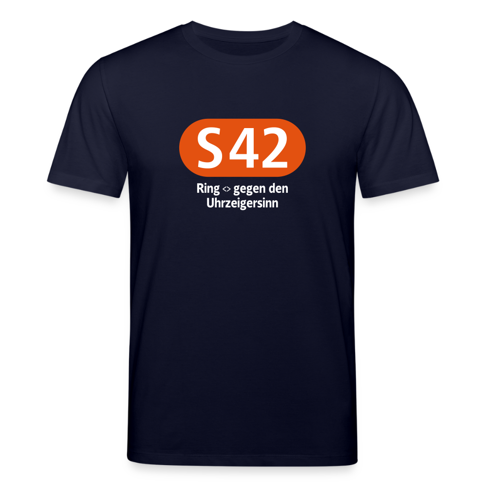 S42 - Unisex Bio T-Shirt - Navy