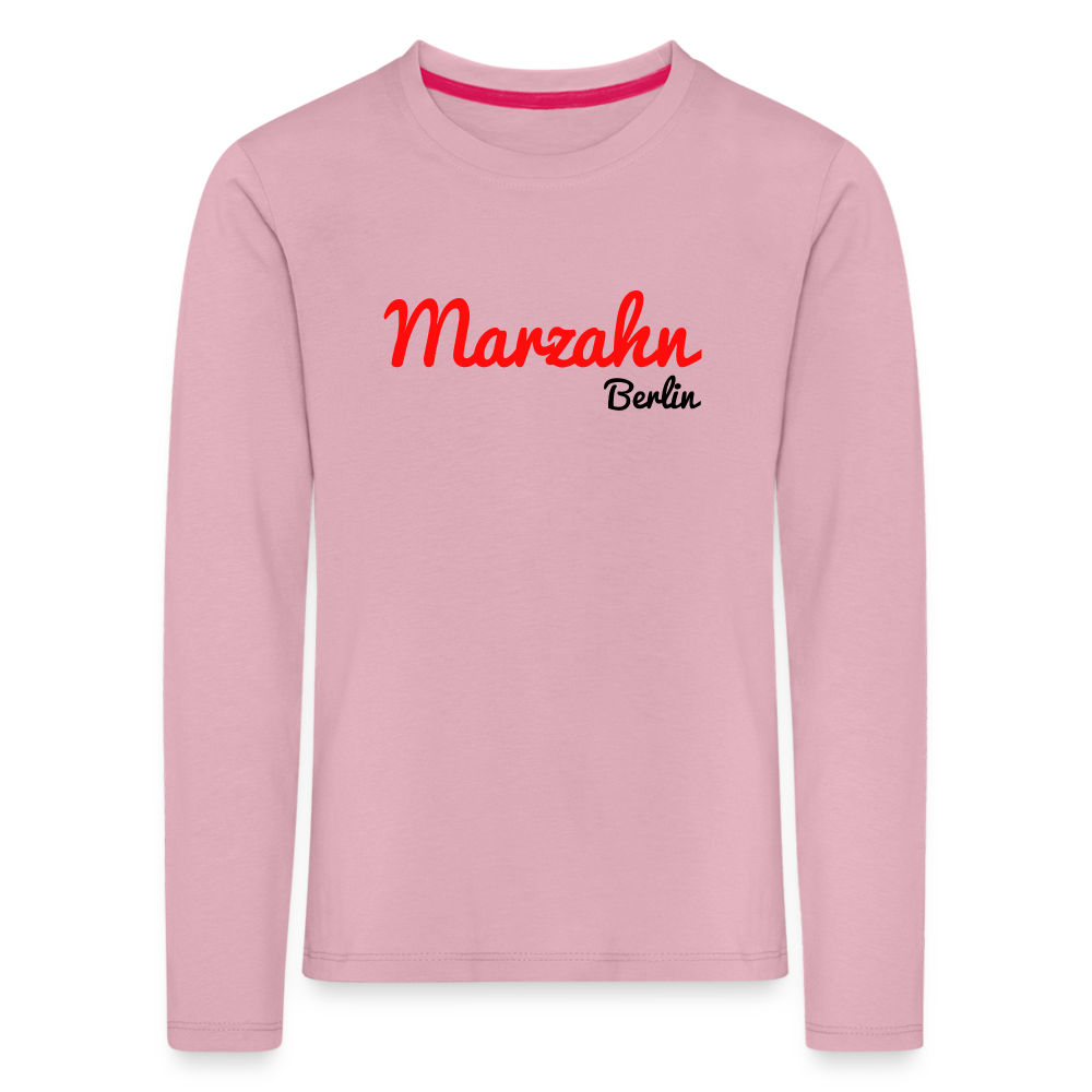 Marzahn Berlin - Kinder Langarmshirt - Hellrosa