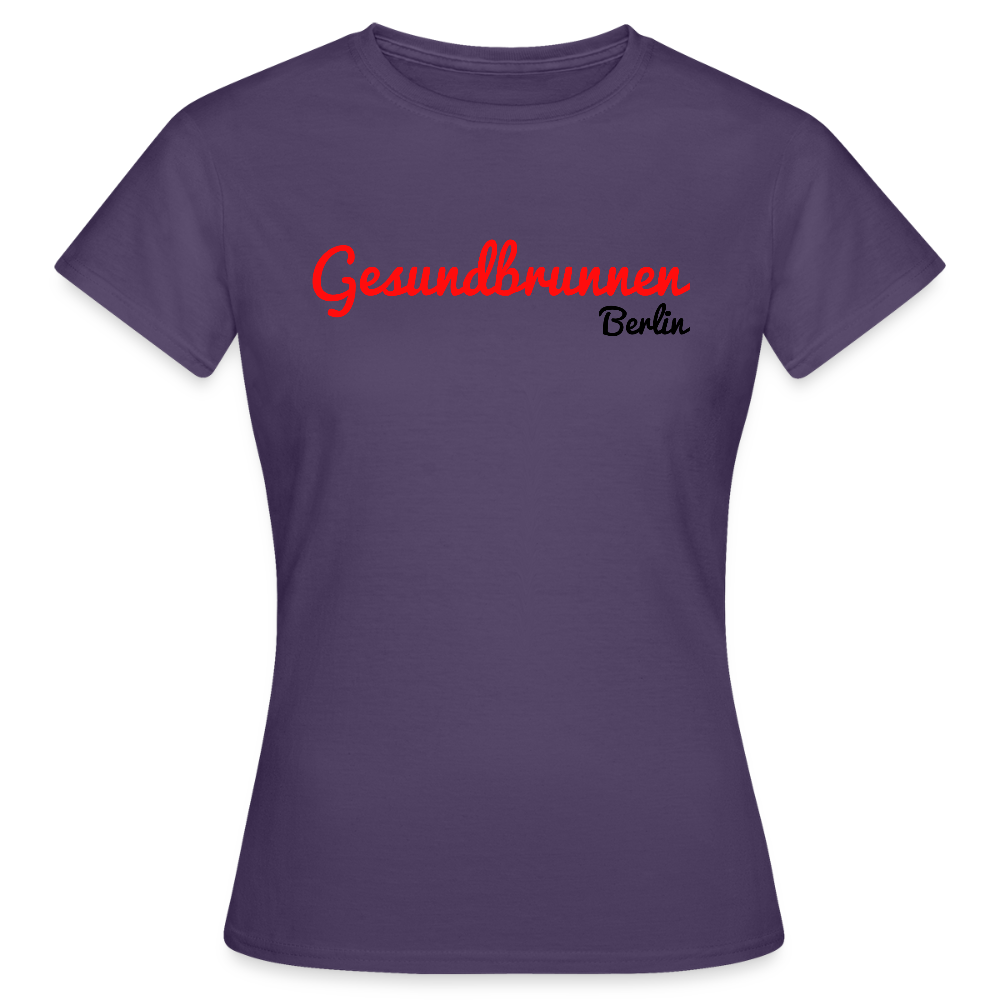 Gesundbrunnen Berlin - Frauen Premium T-Shirt - Dunkellila