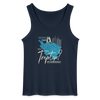 Trinidad oder Treptow - Männer Tank Top - Navy