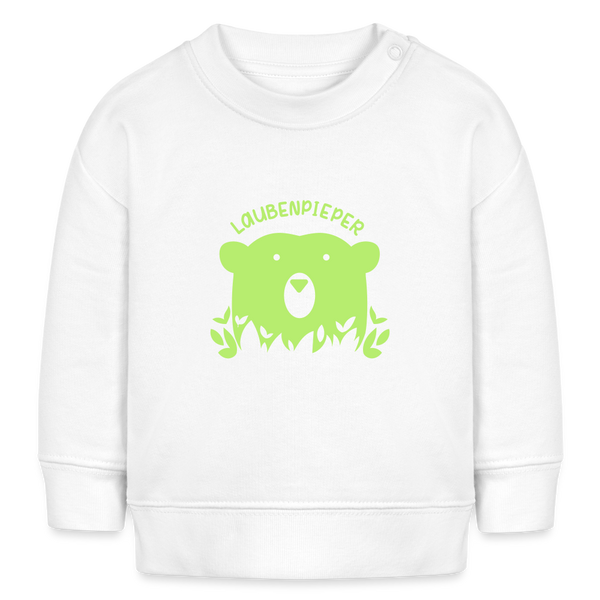 Laubenpieper - Baby Bio Pullover - Weiß
