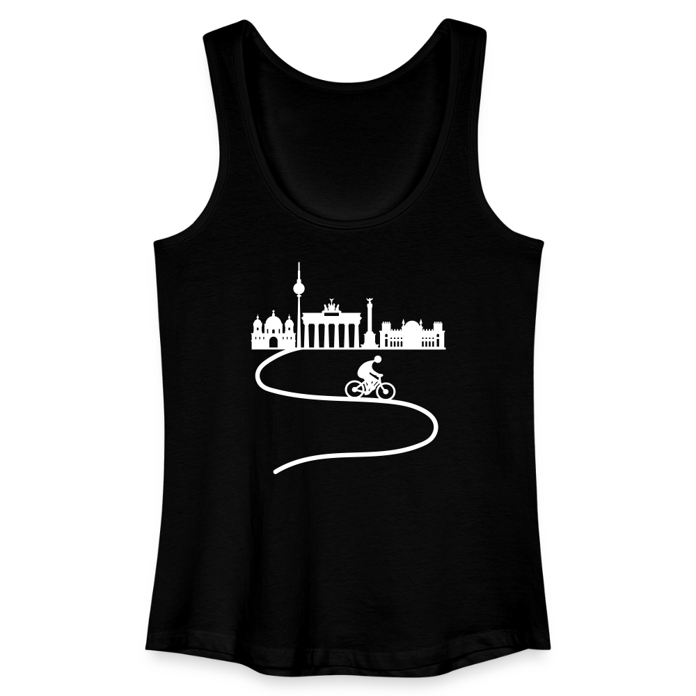 Aus der Stadt - Frauen Bio Tank Top - Schwarz