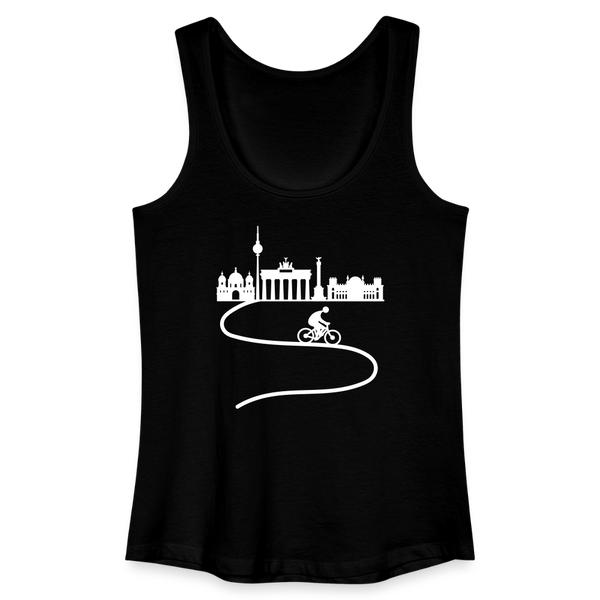 Aus der Stadt - Frauen Bio Tank Top - Schwarz