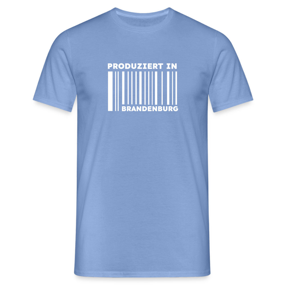 PRODUZIERT IN BRANDENBURG - Männer Premium T-Shirt - carolina blue