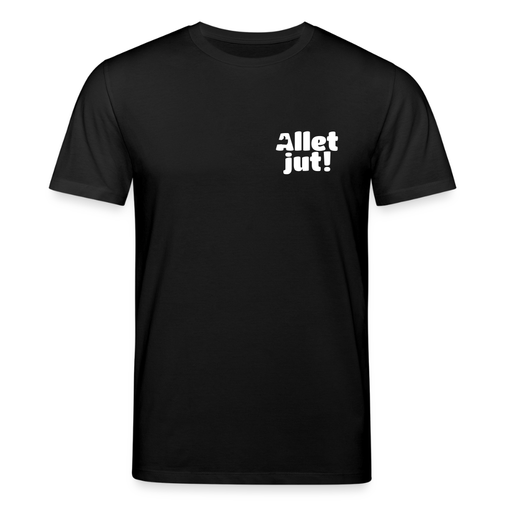 Allet Jut - Unisex Bio T-Shirt - Schwarz
