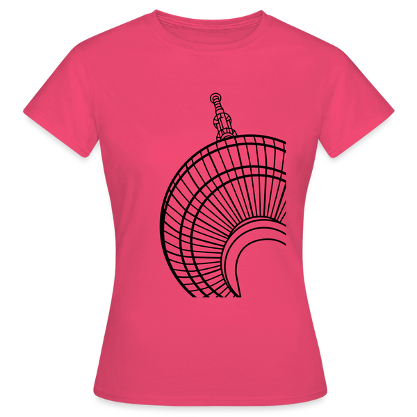 Der Turm von unten - schwarz - Frauen Premium T-Shirt - Azalea