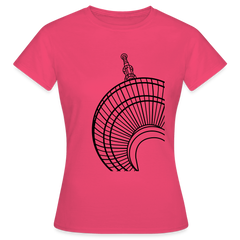 Der Turm von unten - schwarz - Frauen Premium T-Shirt