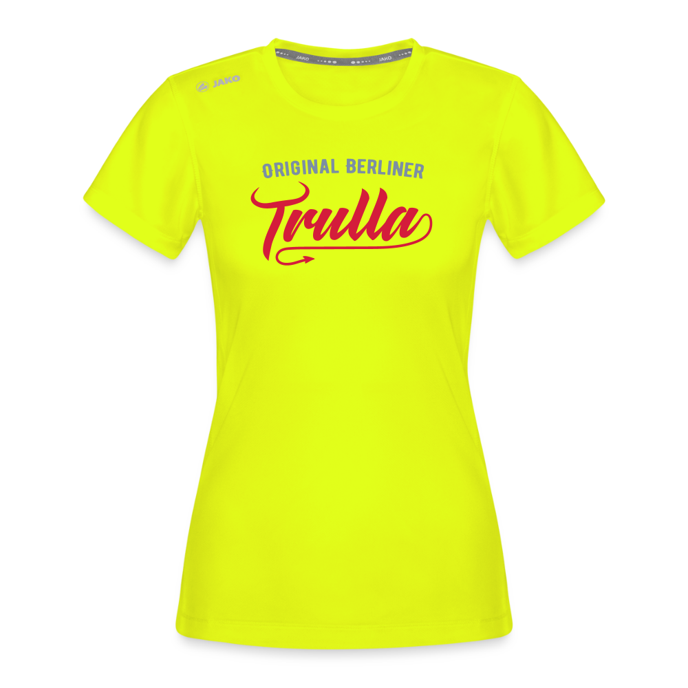 Trulla - Frauen Sport-Shirt - Neongelb