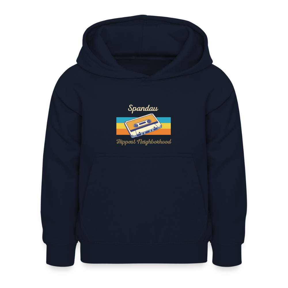 Spandau Hippest Neighborhood - Kinder Hoodie - Navy
