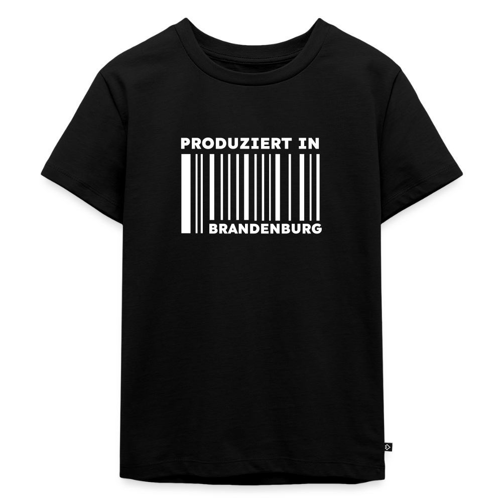 PRODUZIERT IN BRANDENBURG - Kinder Premium T-Shirt - Schwarz