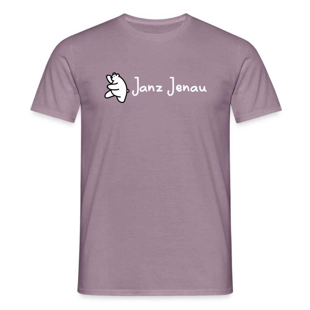 Janz Jenau - Männer Premium T-Shirt - Lilagrau 