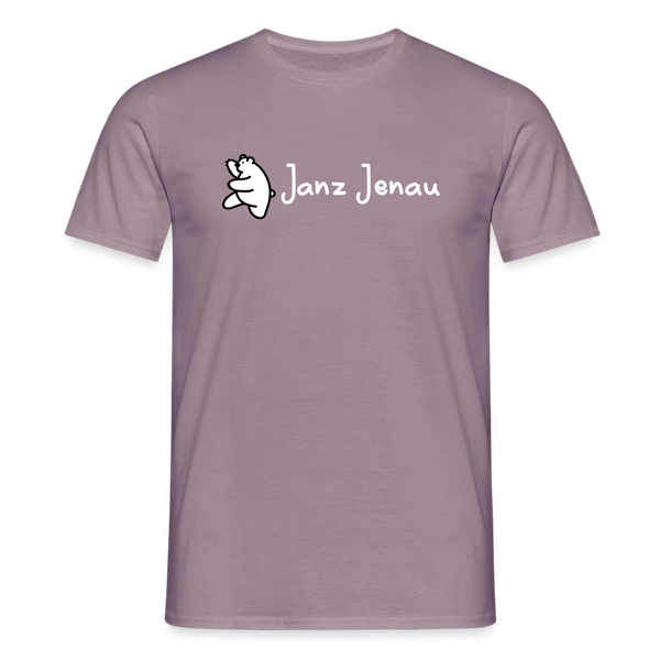 Janz Jenau - Männer Premium T-Shirt - Lilagrau 