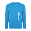 Fernsehturm Zick zack - Unisex Pullover - Meeresblau