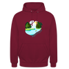 Köpenick am Wasser - Unisex Hoodie - Bordeaux