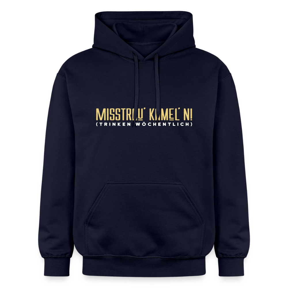Misstrau' Kamel'n! (trinken wöchentlich) - Hoodie - Navy