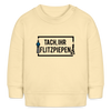 Tach ihr Flitzpiepen - Baby Bio Pullover - Creme