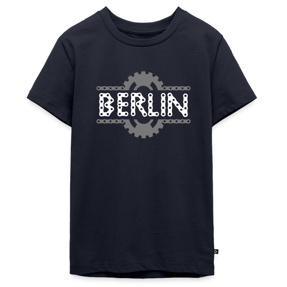 Berliner Fahrradkette - Teenager Premium T-Shirt - Navy