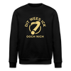 Dit Wees Ick Ooch Nich - Unisex Bio Sweatshirt - Schwarz