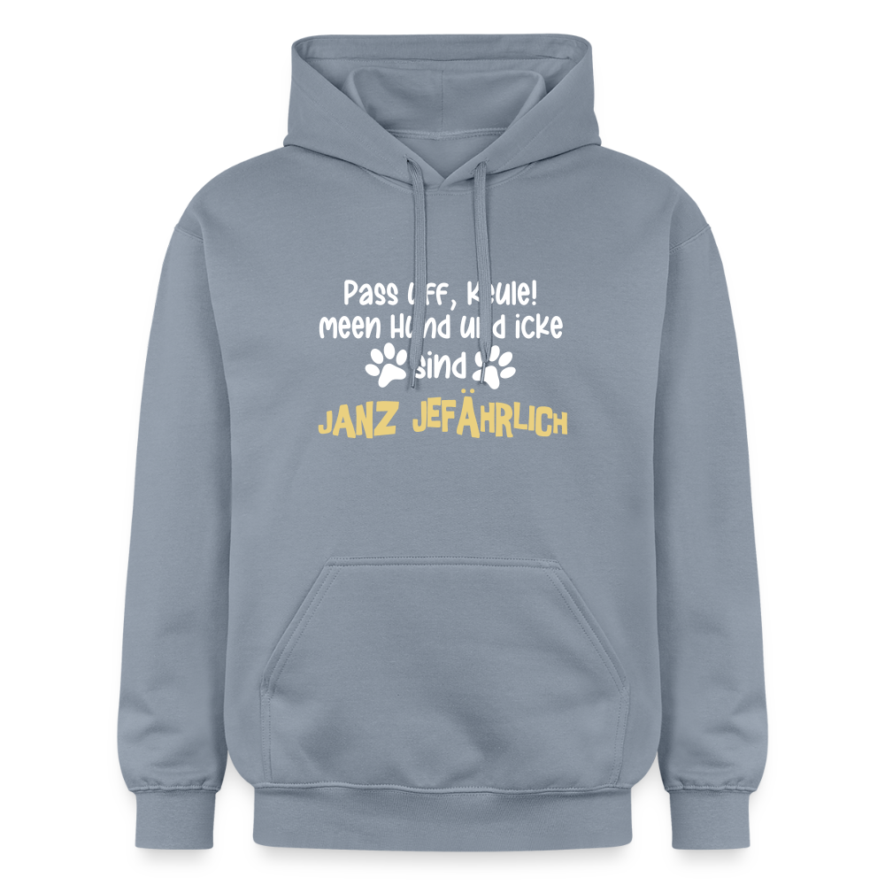 Janz Jefährlich - Hoodie - Blau