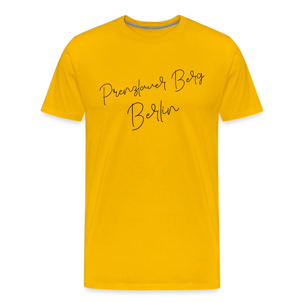 Prenzlauer Berg - Männer Premium T-Shirt - Sonnengelb
